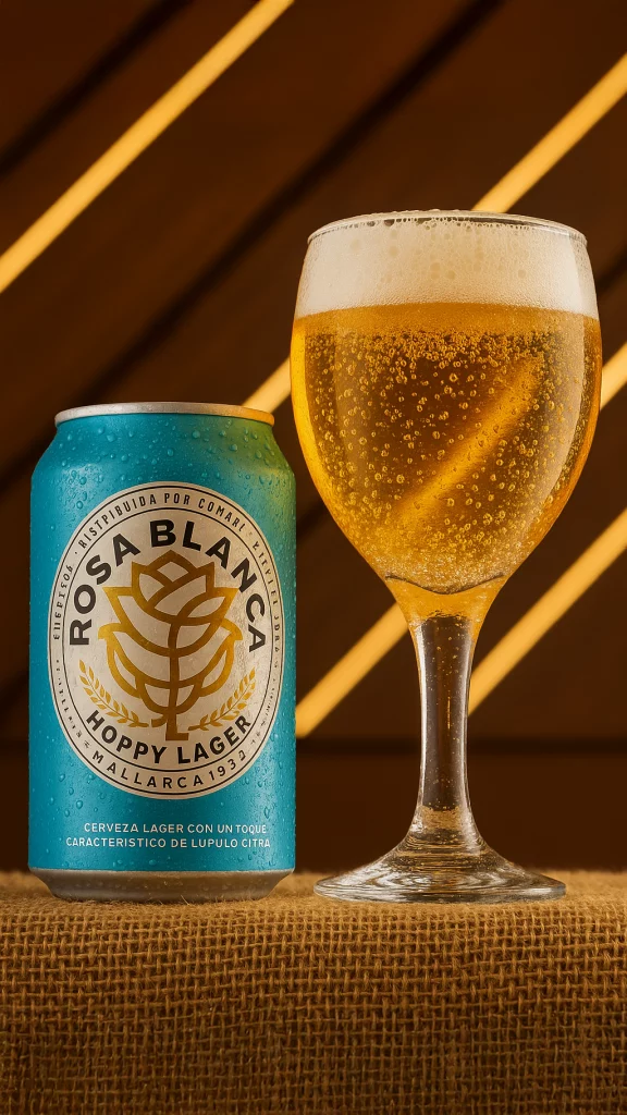 Cerveza y copa con burbujas fotografia para bebidas valencia foodbyleo