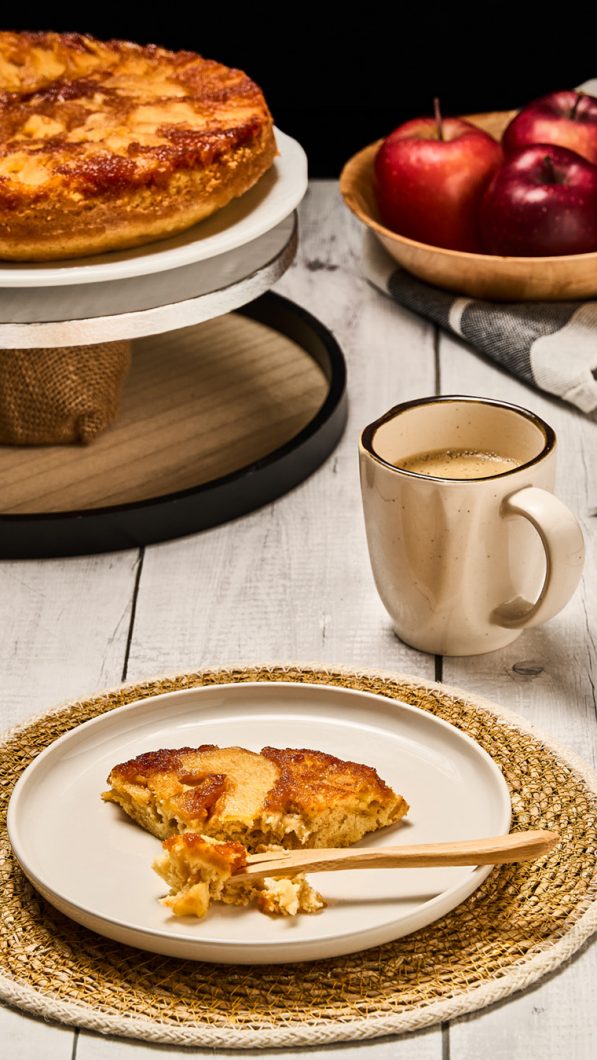 Luz suave difusa para postres: transmite delicadeza y ternura.